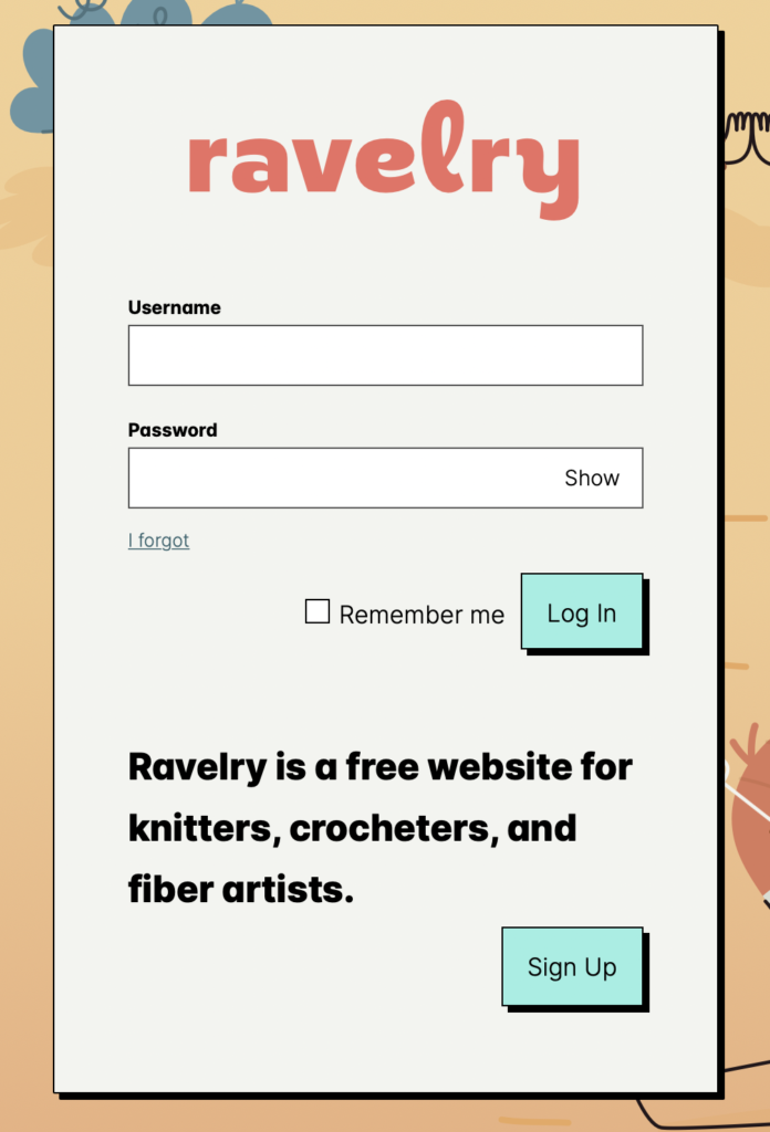 ravelry crear usuario